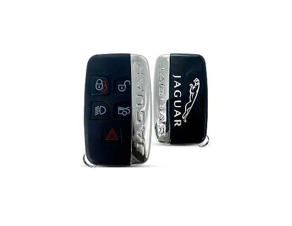 CARCAÇA CHAVE PRESENÇA JAGUAR 5 BOTÕES XJ XF XE