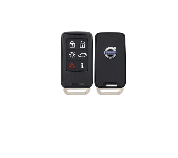 CARCAÇA CHAVE DE PRESENÇA VOLVO 6 BOTÕES XC60 S60 S80 V40