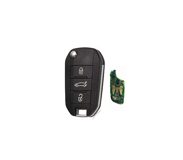 CHAVE CANIVETE CITROEN C4 CACTUS  CHIP 4A