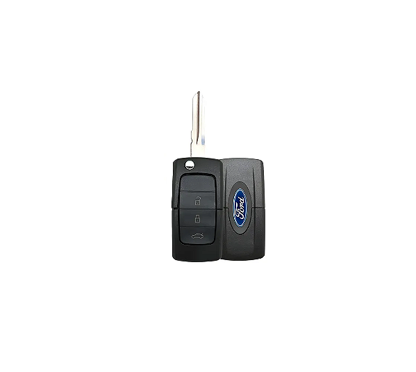 CHAVE CANIVETE FORD ECOSPORT 3 BOTÕES PORTA MALAS