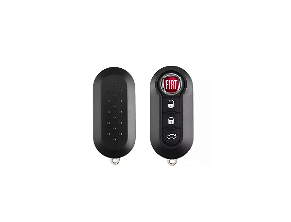 CARCAÇA CHAVE CANIVETE FIAT 500 FIAT BRAVO UNO 3 BOTÕES