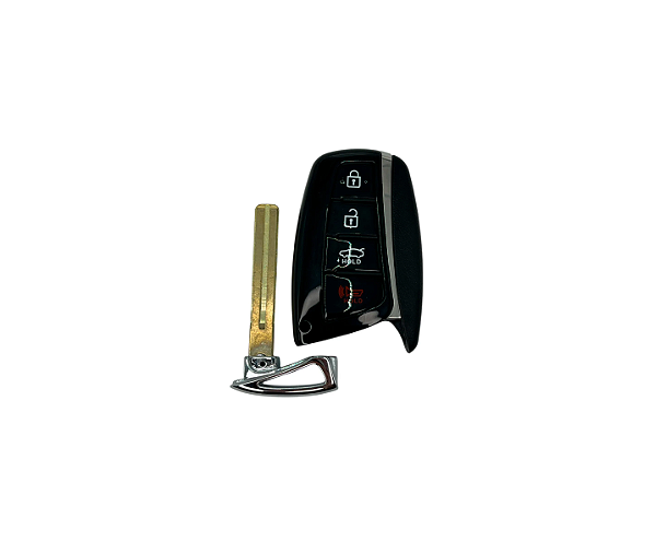 CHAVE PRESENÇA HYUNDAI 4 BOTÕES SANTA FÉ AZERA COMPLETA