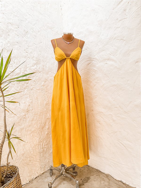 Vestido Jeri Amarelo