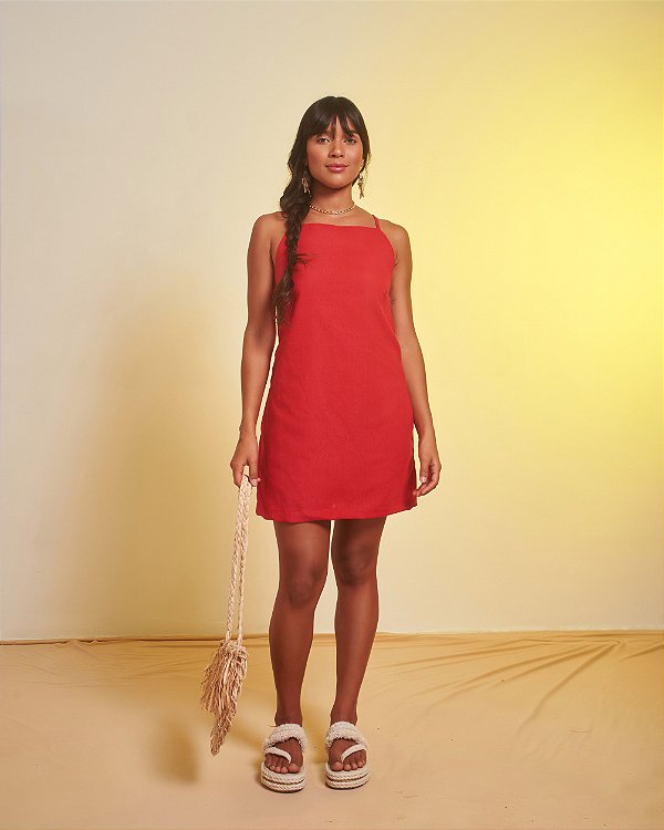 Vestido Mali Vermelho