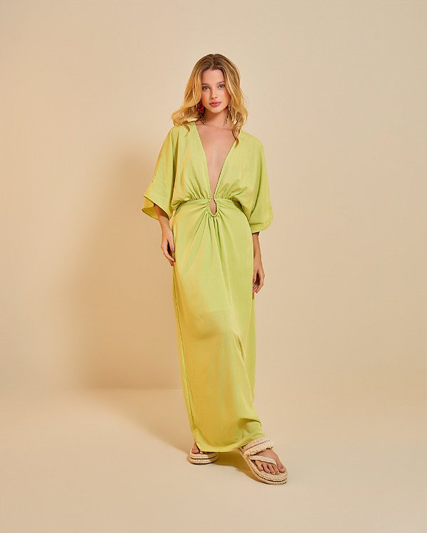 Vestido Eloíse Pistache