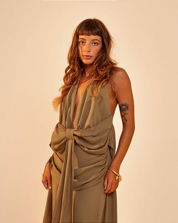 Blusa Florence Eucalipto