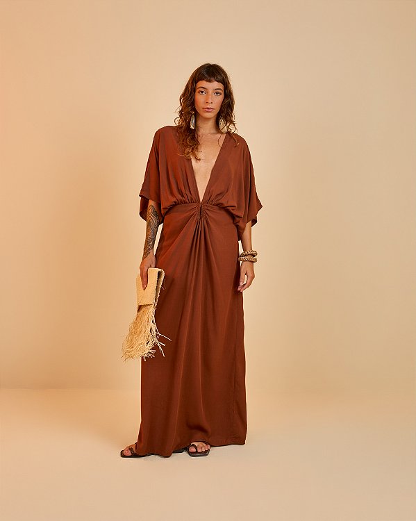 Vestido Eloíse Chocolate