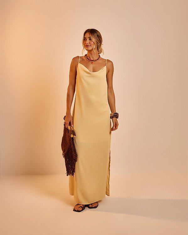 Vestido Cropped Iza Manteiga