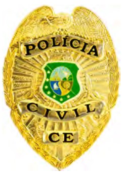 DISTINTIVO DE PEITO - POLÍCIA CIVIL CE