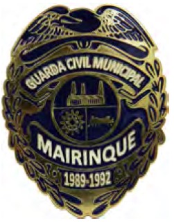 DISTINTIVO DE PEITO - GCM MAIRINQUE