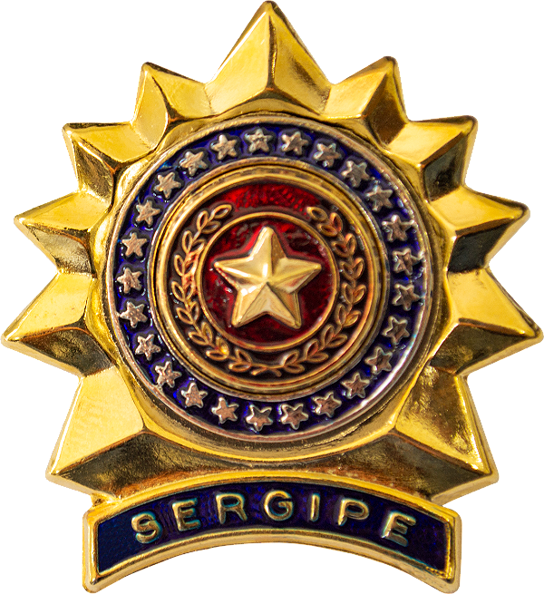 DISTINTIVO DE BOINA - SGT POLÍCIA MILITAR SE