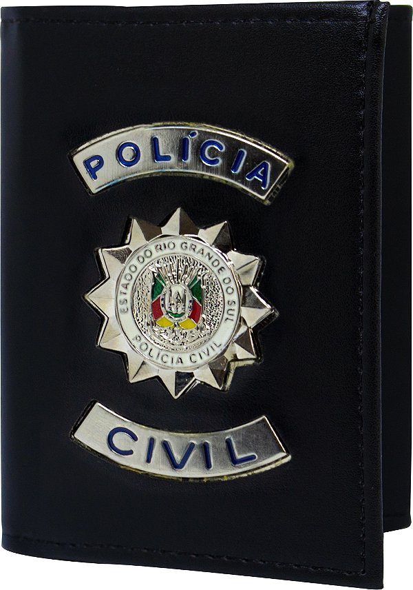 CARTEIRA COURVIN PRETO - POLÍCIA CIVIL RS