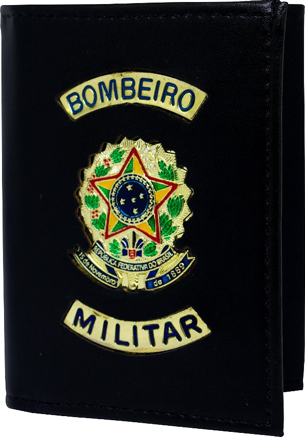 CARTEIRA COURVIN PRETO - BOMBEIROS MILITAR