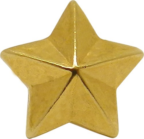 ESTRELA DE GOLA - ESTRELA 5 PONTAS 10mm