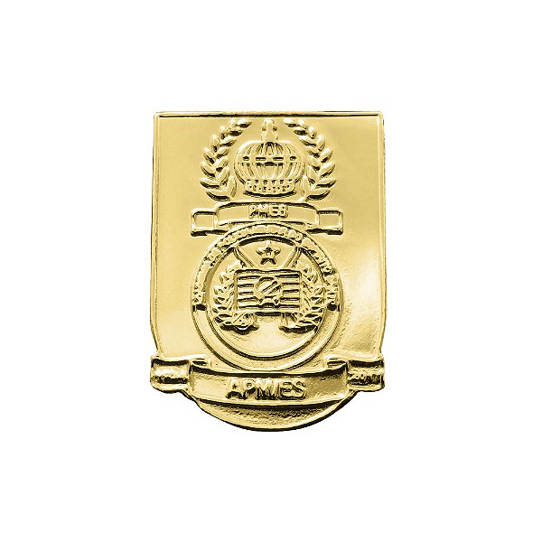 DISTINTIVO DE CURSO - ACADEMIA DE POLICIA MILITAR