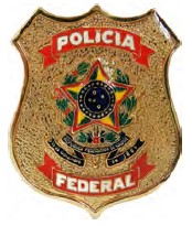 DISTINTIVO DE PEITO - POLÍCIA FEDERAL