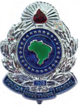 DISTINTIVO DE QUEPE - POLÍCIA ROV. FEDERAL