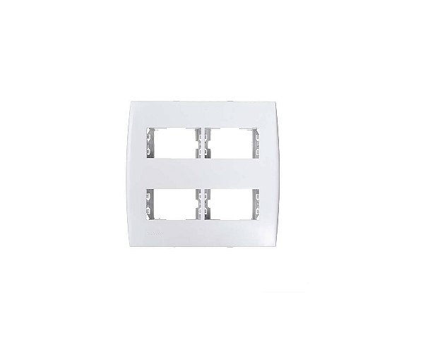 Placa c/ Suporte 4x4 Ilus Soprano 4 Módul Separados 5TG99032