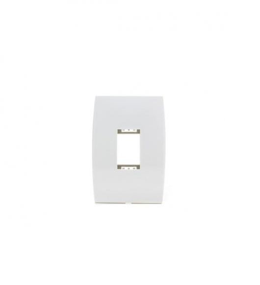 Placa c/ Suporte 4x2 Ilus Soprano 1 Módulo Vertical 5TG99022