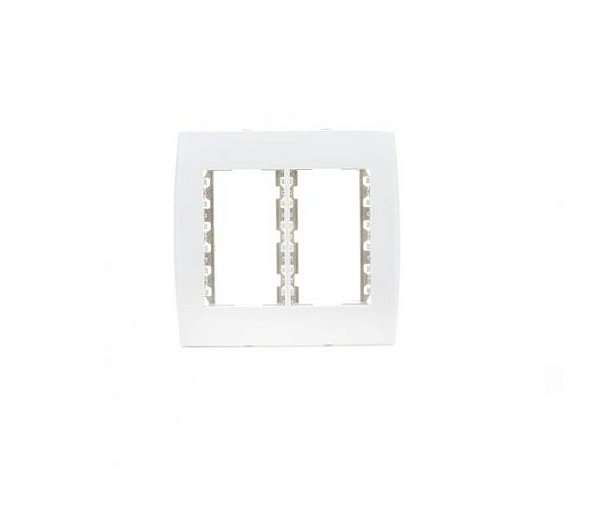 Placa com Suporte 4x4 Ilus Soprano - 6 Módulos 5TG99033