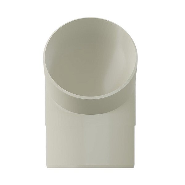 Joelho 60° Circular Aquapluv DN88 Bege Tigre