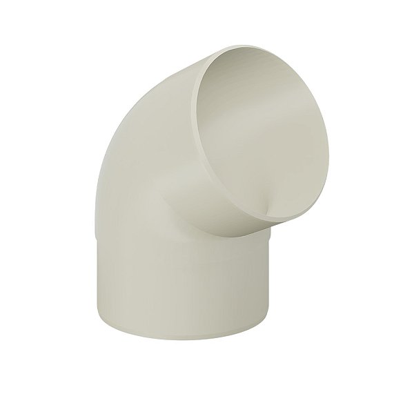 Joelho 60° Circular Aquapluv DN88 Bege Tigre