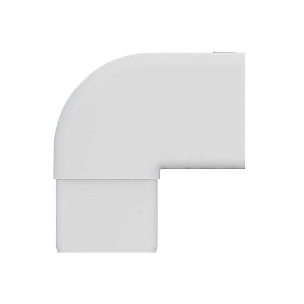 Joelho 90° Retangular Aquapluv Style Branco Tigre