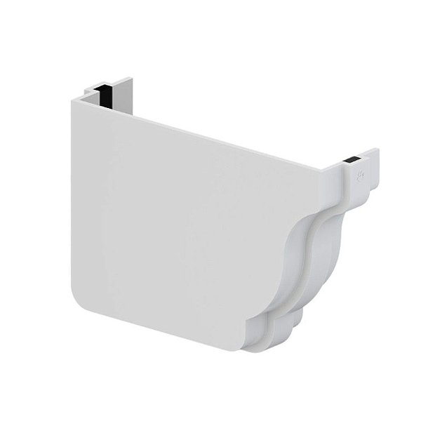 Cabeceira Direita Aquapluv Style Branca Tigre