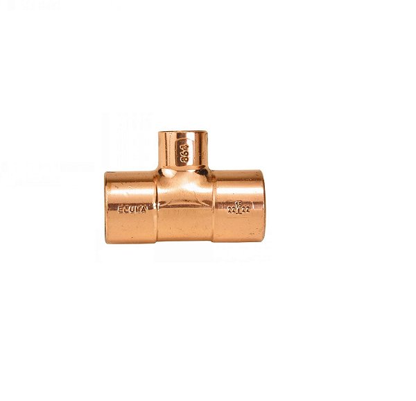 Tê Redução Central Cobre/Bronze Sem Anel Eluma