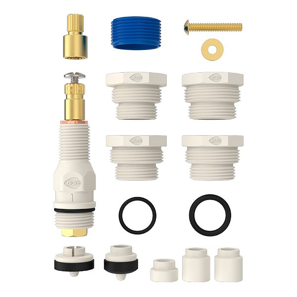 Kit Fácil Salva Registro Pressão 9 em 1 PPS Blukit