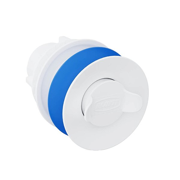 Válvula p/ Lavatório 7/8" x 7mm Aba 55MM PP Branco Blukit