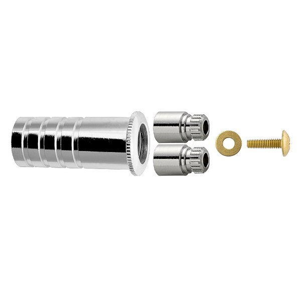 Prolongador p/ Registro Latão Cromado Deca 20mm Blukit