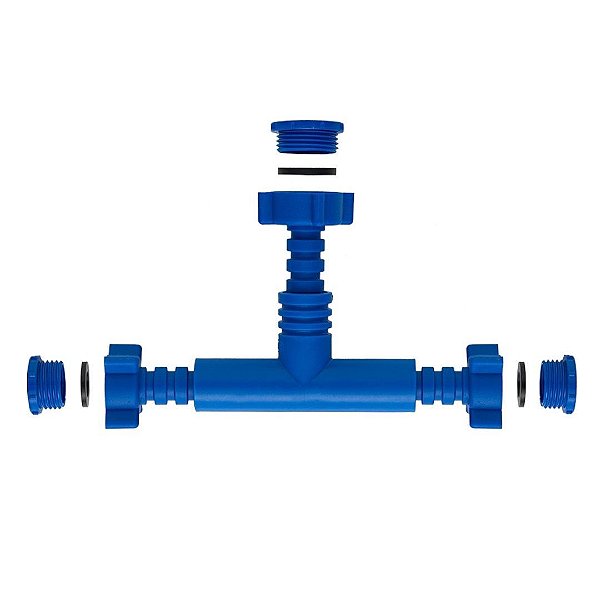 Te p/ Misturador Mesa Ajustável 1/2" X 1/2" X 1/2" Blukit