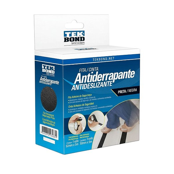 Fita Antiderrapante 50mm x 5m TekBond