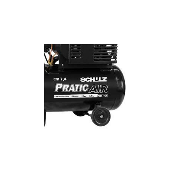 COMPRESSOR SCHULZ PRATIC AIR CSI 7,4 30 LITROS