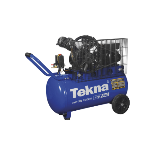 COMPRESSOR TEKNA CP10080P-2, 220V, 80L, 2HP  8 BAR