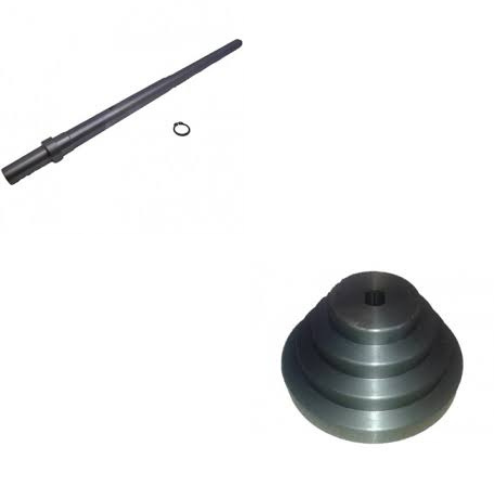 KIT EIXO ARVORE COM ANEL TRAVA FURAD FSB-16 TORK + POLIA MOVIDA