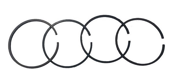 JOGO DE ANEIS DE SEGMENTO DE 4.3/4POLEGADAS COMPRESSOR MSW60MAX, MSW80MAX, W600, W800