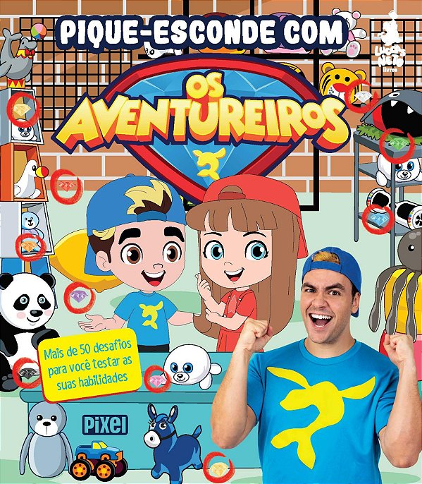 Luccas Neto em Os Aventureiros - Loja Pixel - Editora Pixel