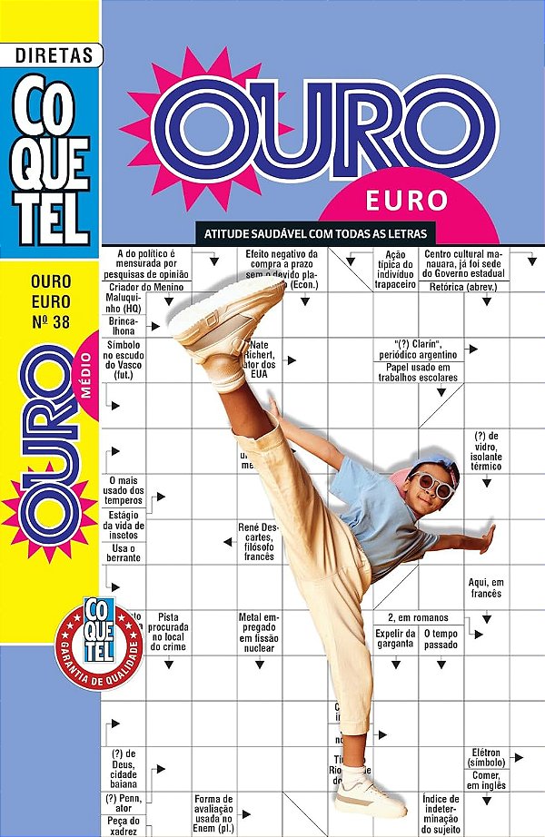 Livro Coquetel Ouro Euro Nível Médio Ed 38