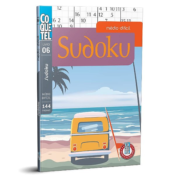 Livro Coquetel Sudoku MD/DF Ed 06