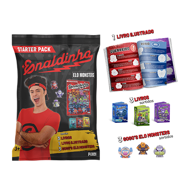 Coleção Elo Monsters Books - Starter Pack