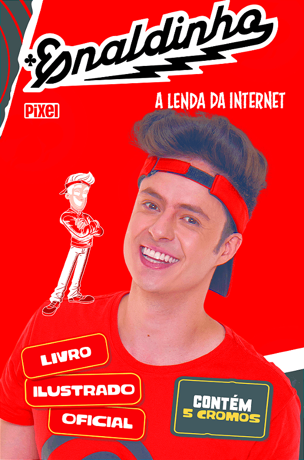 Envelope do Livro Ilustrado Oficial Enaldinho