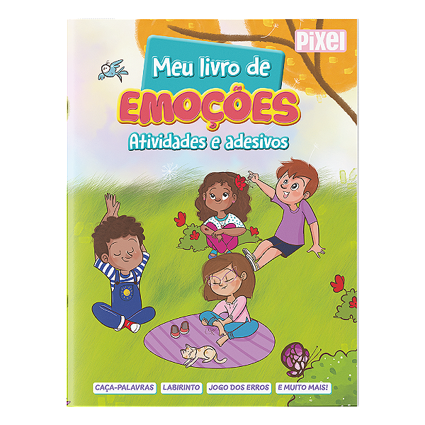 Meu livro de emoções: Atividades e adesivos