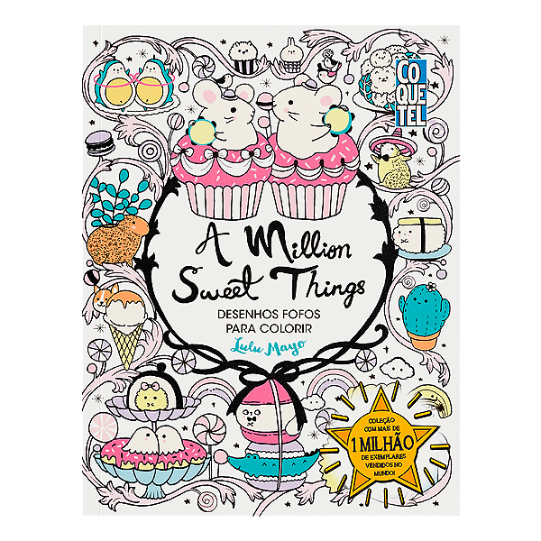 A Million Sweet Things: Desenhos Fofos para Colorir