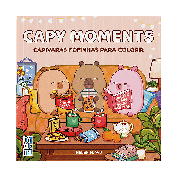 Capy Moments: Colouring Book