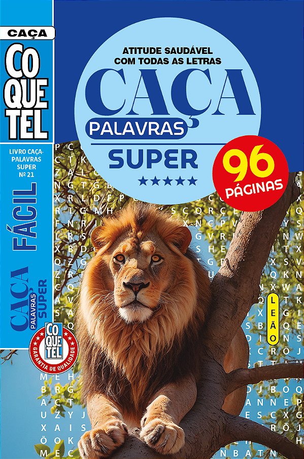 Livro Coquetel Caça-Palavras Super 21