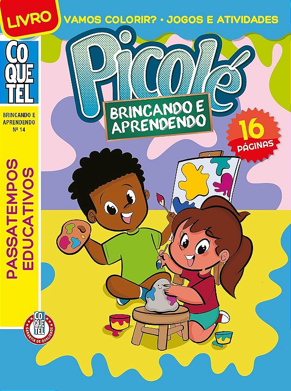 Livro Coquetel Picolé 14: Brincando e Aprendendo