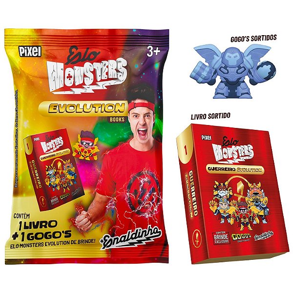 Coleção Elo Monsters Evolution Books - Flow Pack