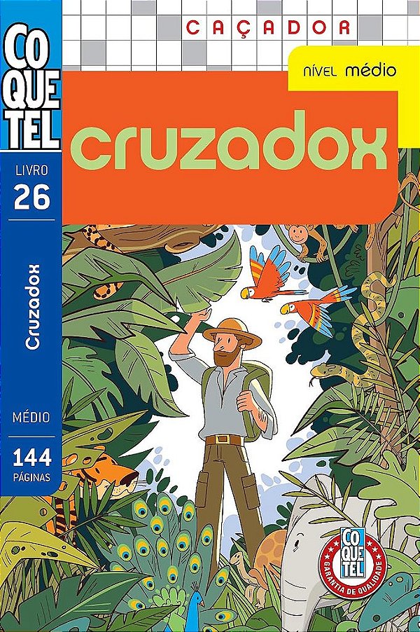 Livro Coquetel Cruzadox 26
